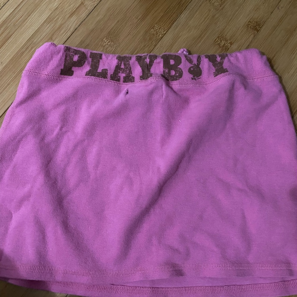 playboy pink mini skirt